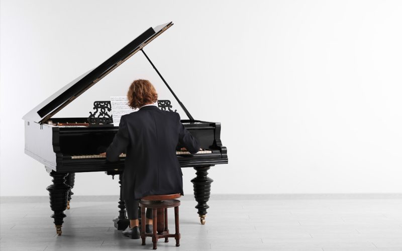 Playing piano after moving